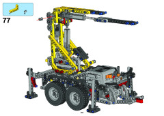 LEGO 8258 instructions page 9 – build guide